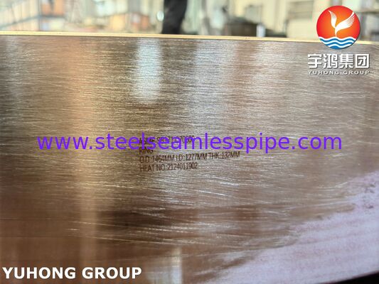 Custom CNC Machined SB171 C70600 Copper Nickel Ring for Marine Equipment