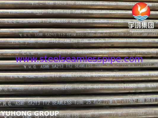 ASME SA213 T12 Boiler Tubing | Seamless Alloy Steel Boiler Tube Supplier