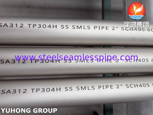 ASTM A312 TP304H 304L Stainless Steel Seamless Pipe For Chemical And Industrial Applications