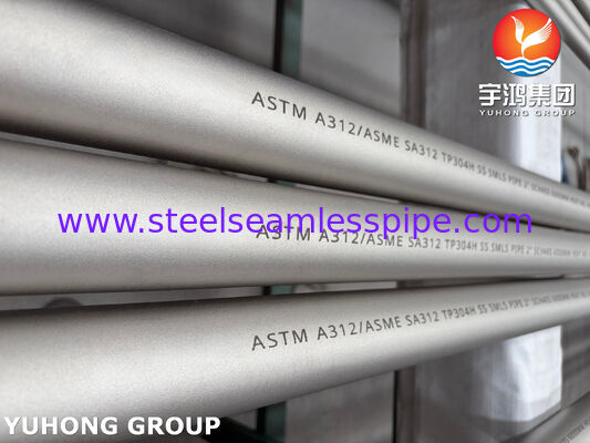 ASTM A312 TP304H 304L Stainless Steel Seamless Pipe For Chemical And Industrial Applications
