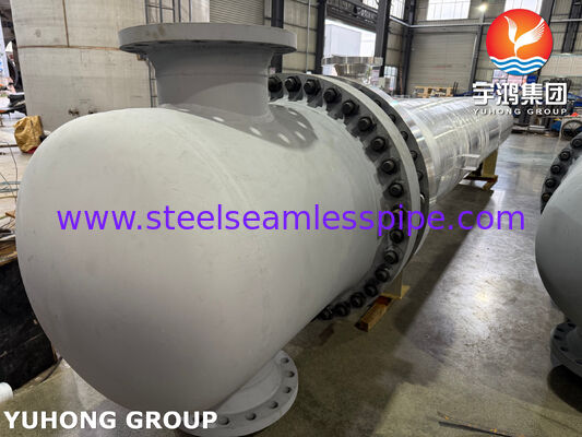 TEMA BEM Shell and Tube Heat Exchanger ASME SA240 316 Stainless Steel Heat Exchanger Tube Bundle