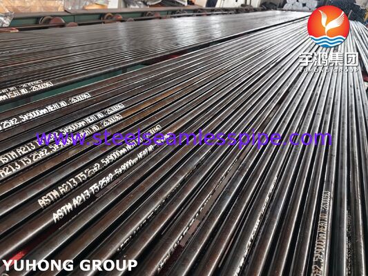 ASTM A213 T5 Alloy Steel Seamless Tube , Heat Exchanger Tube For Oil And Gas Industry