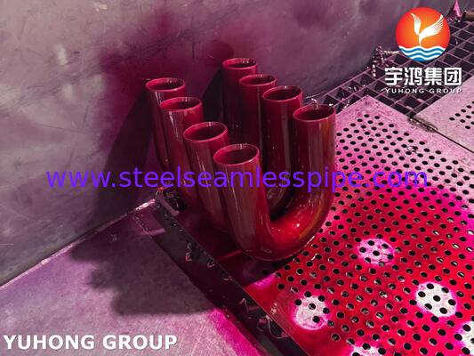 STAINLESS STEEL BUTT WELD FITTING 180° U BEND A815 S32205 LONG RADIUS