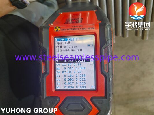 Stainless Steel Seamless Tube ASTM A268 TP410 1.4006 Furnace Tube For Refining Industry