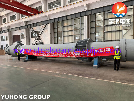 High-Pressure Feed Effluent Exchanger & TEMA Heat Exchanger Tube Bundles | Yuhong Group