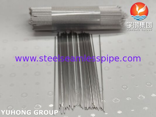 SS304 Intravenous Indwelling Needle Tube For Medical IV Catheter , Back Cut Needle Tip