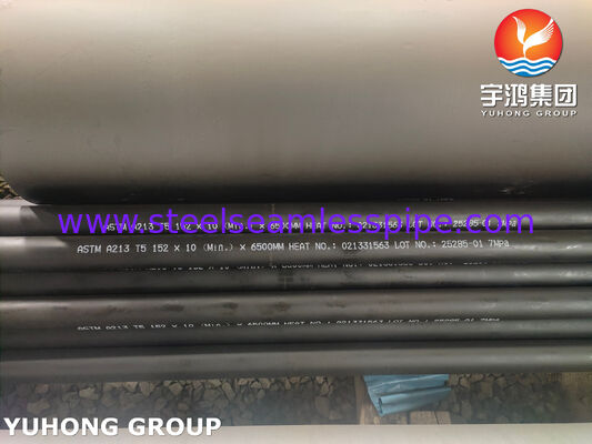 ASTM A213 T5 / 1.7362 Seamless Heat Exchanger Tube , Alloy Steel Tube For Heaters