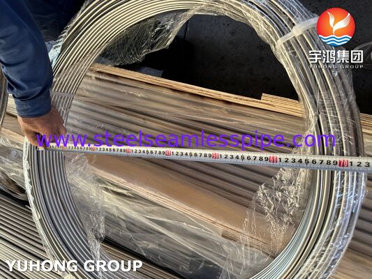 ASTM A269 TP316L Stainless Steel Coil Seamless Tube For Instruments , Bright Annealed