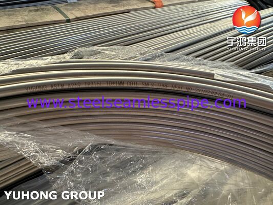 ASTM A269 TP316L Stainless Steel Coil Seamless Tube For Instruments , Bright Annealed