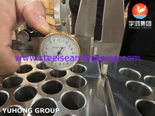 ASME SA240 SS304 Heat Exchanger Tube Sheet Precision CNC-Drilled for Corrosion Resistant Petrochemical Service