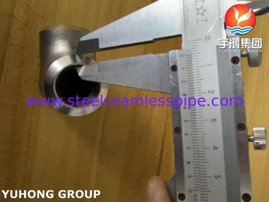 ASTM B366 WPNCMC Fittings UNS N06625 / Inconel 625 Nickel Alloy Tee ASME B16.5 Fittings