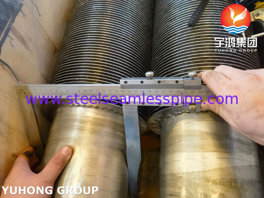 ASTM A269 TP321 HFW Finned Tubes for Waste Heat Recovery
