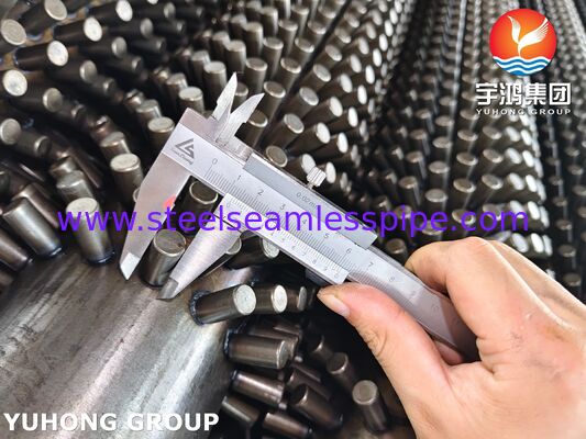 ASTM A106 Gr.B Studded Tube for Steam Reforming Furnace & Waste Heat Recover