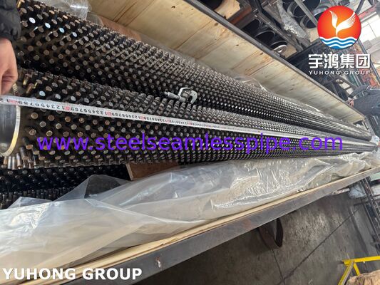 ASTM A335 P22 Studded Fin Tubes for Thermal Power Generation