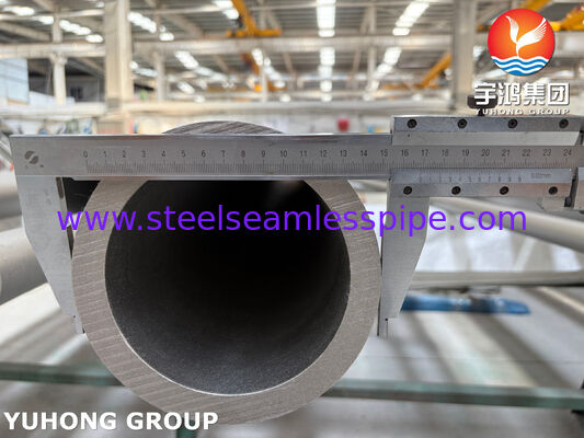 ASTM A790 UNS S32205 / 1.4462 Duplex Stainless Steel Seamless Pipe For Desalination Plant