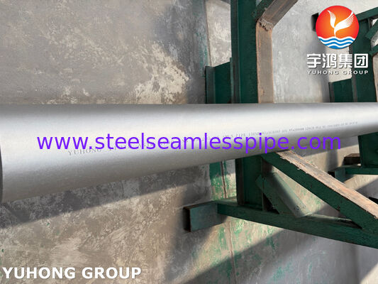 ASTM A790 UNS S32205 / 1.4462 Duplex Stainless Steel Seamless Pipe For Desalination Plant