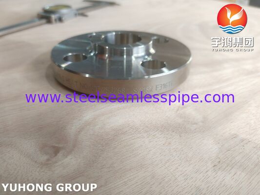 ASME SA182 F316Ti / UNS S31635 Stainless Steel Flange Nozzle Flange for Pressure Vessels