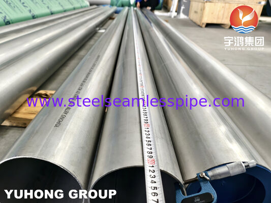ASTM A790 S31803 Duplex 2205 Welded Stainless Steel Pipe for Corrosive Service with High Mechanical Strength