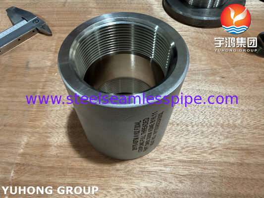 ASTM A182 F304L Stainless Steel Coupling Full Thread FNPT ASME B16.11 Forged Fittings