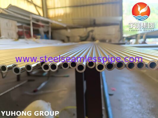 Bright Annealed ASTM A789 UNS S32750 Super Duplex Stainless Steel Seamless Tube For Desalination