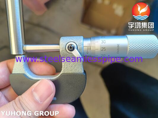 Bright Annealed ASTM A789 UNS S32750 Super Duplex Stainless Steel Seamless Tube For Desalination