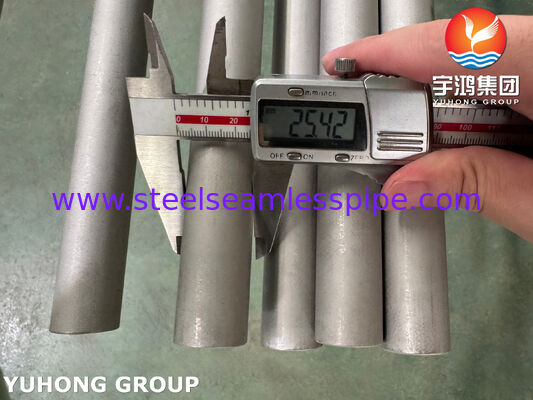 ASME SB163 UNS N08825 Incoloy 825 Nickel Alloy Seamless Tubes For Chemical Industry