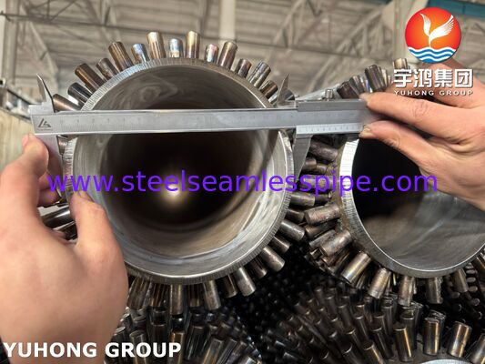 ASTM A335 P22 Studded Tubes for Waste Heat Recovery