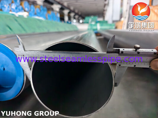 ASTM A790 UNS S31803 Welded Duplex Stainless Steel Pipe Duplex 2205 Welded Pipe