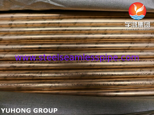ASTM B111 C68700 Aluminum Brass Seamless Tube for Heat Exchanger and Condenser