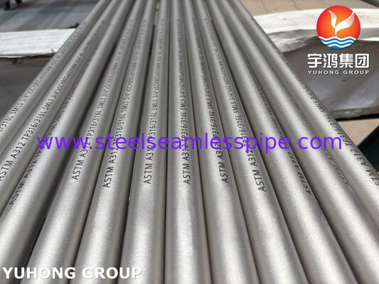 ASTM A312 TP316L Stainless Steel Seamless Pipe for Corrosion Resistant Waste Heat Recovery Equipment