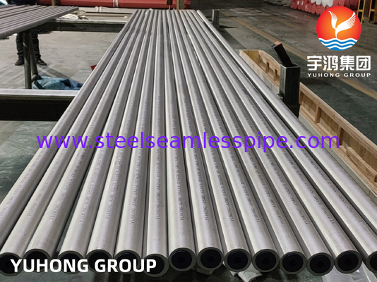 ASTM A213 TP347H Niobium-Stabilized Seamless Stainless Steel Heat Exchanger Tube for High-Temperature Service