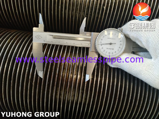 TP321H Base Tube Carbon Steel Fin High Frequency Welded Finned Tube for Fired Heater
