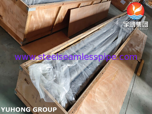 ASTM A376 TP347H Stainless Steel Seamless Pipe For Power Plant , Pickled And Annealed