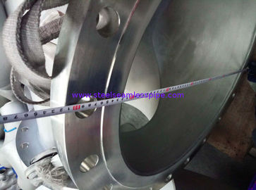 B366 Hastelloy C-276 Pipe Spool Butt Weld Fittings B16.9 Welded With Plate Flange 24" B16.5