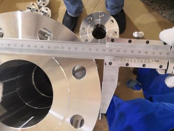 Mechanical Nickel Alloy Flanges WN RF Flange With Hot Dip Galvanizing