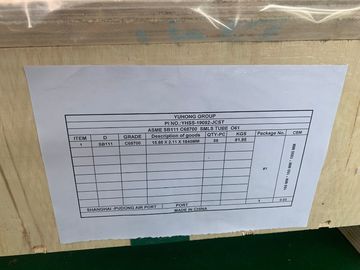 ASTM B111 / ASME SB111 C68700 Aluminium Brass Tube