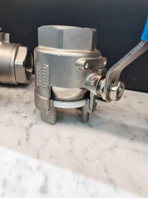 Screwed Welded Clamp 150lb 3pcs Stainless Steel Ball Valve