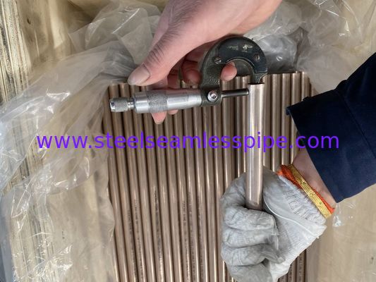 ASTM B111 C70600 Copper Nickel Tube , CuNi 90/10 Heat Exchanger Tube