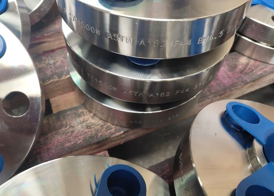 Duplex Steel Forged Flange, ASTM A182 F44 254MO WNRTJ Flanges 3''  SCH 160 1500# ASME B16.9