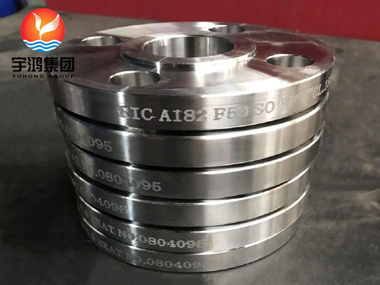 ASTM A182 F53 UNS S32750 SUPER DUPLEX STEEL FORGED FLANGE B16.5