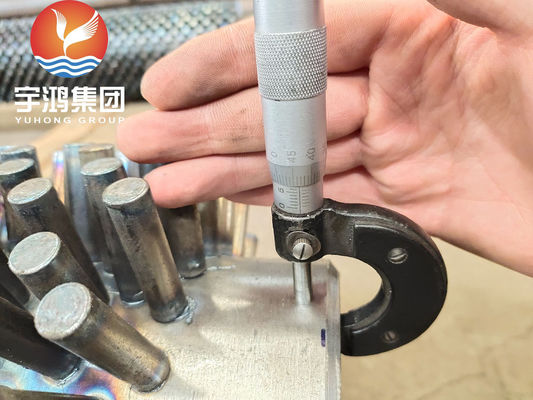 ASTM A312 TP316L Studded Tube Stainless Steel For Heat Exchanger
