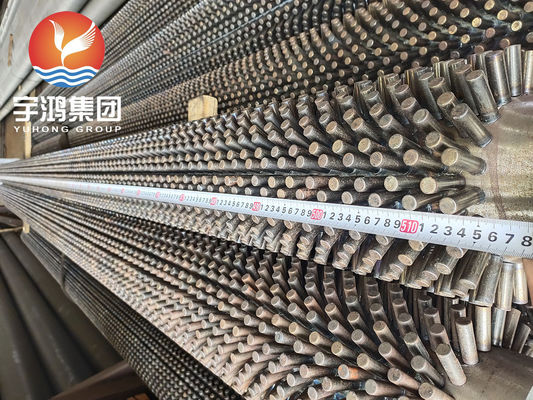 ASTM A312 TP316L Studded Tube Stainless Steel For Heat Exchanger