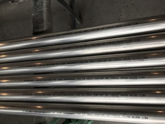 OD 1/8inch Astm A249 Tp321 Welding Sch 10 Stainless Steel Pipe