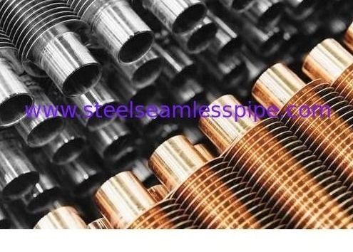 25.4MM 1" Finned Copper Tubing CuNi 90/10 Shape Type UNS12200 / UNS14200
