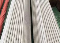 TP304 / TP304L TP316 / TP316L Stainless Steel Corrugated Tubes For Heat Exchangers PA Fin Tube 19X2X6000MM