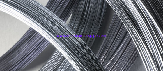 0.8mm 1.6mm Stainless Steel Wire Soap Coated Spring Type Custom Hard Temper