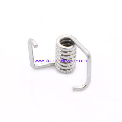 Bright Stainless Steel Wire Forming Double Torsion Spring For Vending Machine