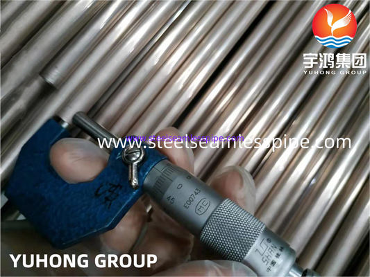 Copper Alloy Tube ASTM B111 C70400 C70600 Seamless Welded Tubing