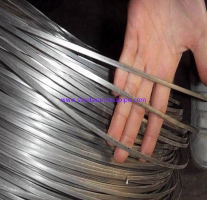 Cold Drawn Craft Stainless Steel Flat Wire Electronic Coil Or Spool Packing