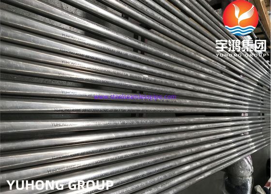ASME SB163 UNS N04400 / Monel 400 Nickel Alloy Seamless Heat Exchanger Tube